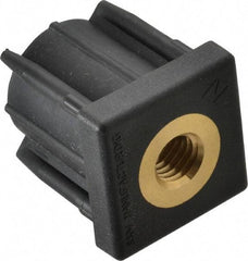 Gibraltar - 1-1/2" Tube, 1/2-13 Thread, 1,000 Lb Capacity, Square Tube End - 0.12" Tube Wall, 1-1/2" Square - Eagle Tool & Supply