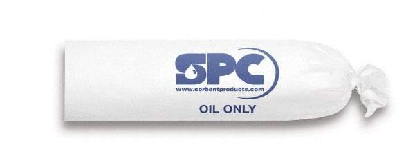 Brady SPC Sorbents - 12 Gal, 8' Long, 3" Diam, Polypropylene Sock - Oil Only - Eagle Tool & Supply