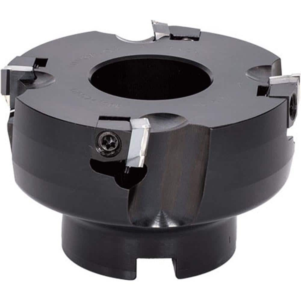 Indexable Square-Shoulder Face Mill:  DPD24063R,  22.0000″ Arbor Hole Dia, Uses  4,  YDEN Inserts,  No,  Series  DPD