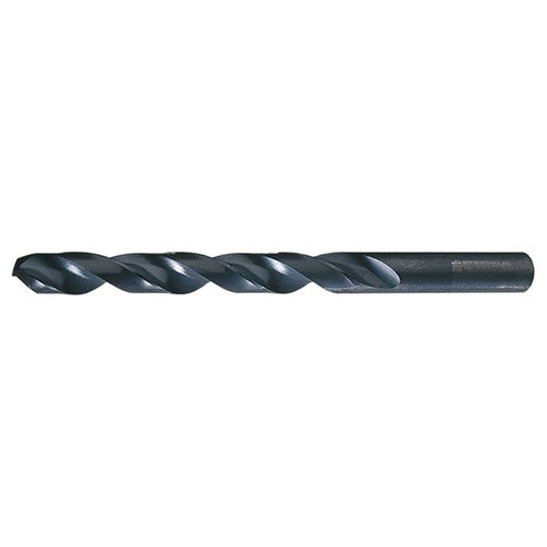 31/64 RHS / RHC HSS 135 Degree Split Point Heavy Duty Jobber Length Drill - Steam Oxide - Exact Industrial Supply