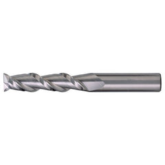‎5/16″ × 5/16″ × 2-1/8″ × 4″ RHS / RHC Solid Carbide 2-Flute Square End High-Performance End Mill for Aluminum - Bright