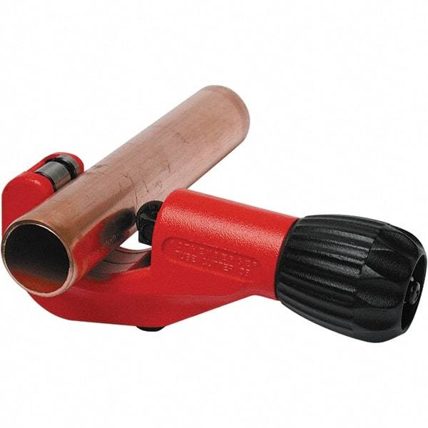 Rothenberger - 1/4" to 1-5/8" Pipe Capacity, Tube Cutter - Cuts Aluminum, Copper, 6-1/2" OAL - Eagle Tool & Supply