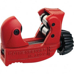 Rothenberger - 1/8" to 1-1/8" Pipe Capacity, Tube Cutter - Cuts Copper, 3-1/4" OAL - Eagle Tool & Supply