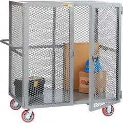 Little Giant - Lockers Type: Heavy Duty Mesh Security Cabinet Number of Tiers: 1 - Eagle Tool & Supply