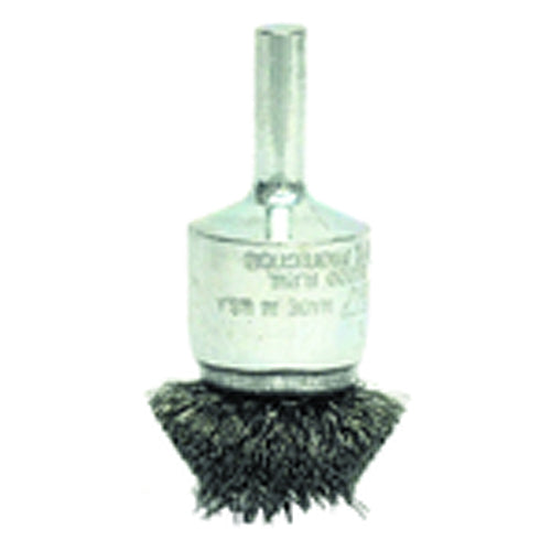 1″ Diameter - Steel Wire Flared End Brush - Eagle Tool & Supply