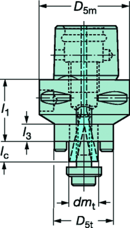 C439105C16120 CAPTO ADAPTER - Eagle Tool & Supply