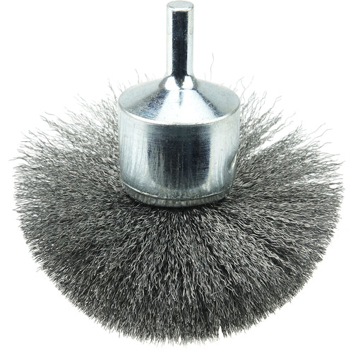 3″ Diameter - Steel Wire Flared End Brush - Eagle Tool & Supply