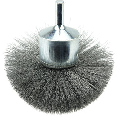 3″ Diameter - Steel Wire Flared End Brush - Eagle Tool & Supply