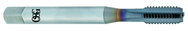 1/4-28 Dia. - H4 - 4 FL - TiCN - Modified Bottoming - Straight Flute Tap - Eagle Tool & Supply