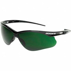 Jackson Safety - Safety Glasses Type: Welding Lens Color Family: Green - Eagle Tool & Supply