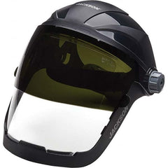 Jackson Safety - Nylon Gray Ratchet Adjustment Face Shield - Eagle Tool & Supply