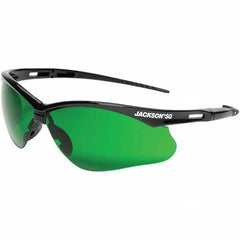Jackson Safety - Safety Glasses Type: Welding Lens Color Family: Green - Eagle Tool & Supply