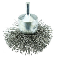 3″ Diameter - Steel Wire Flared End Brush - Eagle Tool & Supply