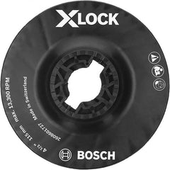 Bosch - Disc Backing Pads Backing Pad Type: Disc Backing Pad Pad Diameter (Inch): 4-1/2 - Eagle Tool & Supply