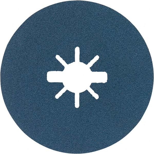 Bosch - Fiber Discs Disc Diameter (Inch): 4-1/2 Abrasive Material: Zirconia Alumina - Eagle Tool & Supply