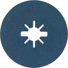 Bosch - Fiber Discs Disc Diameter (Inch): 4-1/2 Abrasive Material: Zirconia Alumina - Eagle Tool & Supply