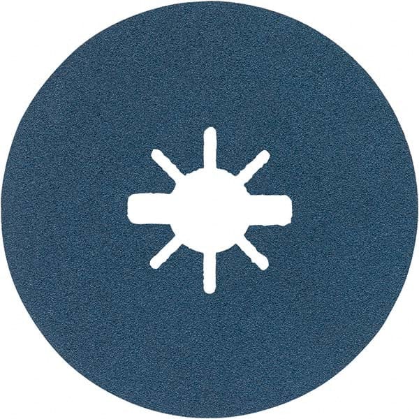 Bosch - Fiber Discs Disc Diameter (Inch): 5 Abrasive Material: Zirconia Alumina - Eagle Tool & Supply