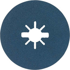 Bosch - Fiber Discs Disc Diameter (Inch): 5 Abrasive Material: Zirconia Alumina - Eagle Tool & Supply