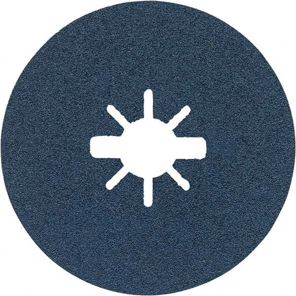 Bosch - Fiber Discs Disc Diameter (Inch): 5 Abrasive Material: Zirconia Alumina - Eagle Tool & Supply