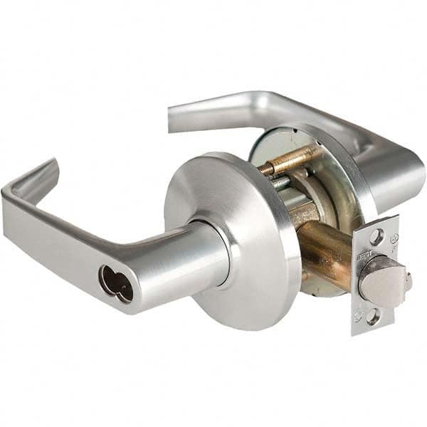 Best - Storeroom Lever Lockset for 1-3/4 to 2-1/4" Thick Doors - Eagle Tool & Supply