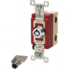 Bryant Electric - Key Switches Switch Type: 4 Tumbler Switch Sequence: On-Off - Eagle Tool & Supply