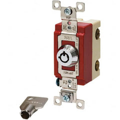 Bryant Electric - Key Switches Switch Type: 4 Tumbler Switch Sequence: On-Off - Eagle Tool & Supply