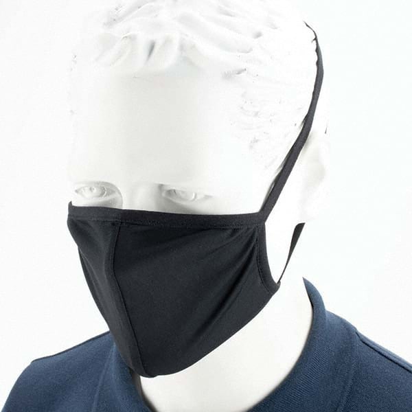 No Brand - 100 Pack Size Universal Polyester Washable Face Mask - Eagle Tool & Supply