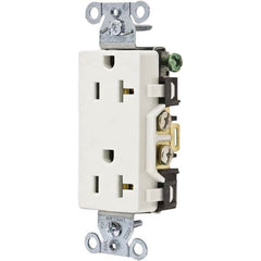 Bryant Electric - Straight Blade Receptacles Receptacle Type: Duplex Receptacle Grade: Commercial - Eagle Tool & Supply