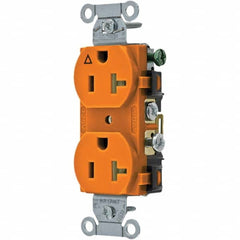 Bryant Electric - Straight Blade Receptacles Receptacle Type: Duplex Receptacle Grade: Commercial - Eagle Tool & Supply