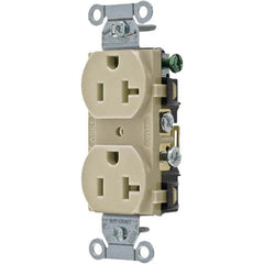 Bryant Electric - Straight Blade Receptacles Receptacle Type: Duplex Receptacle Grade: Commercial - Eagle Tool & Supply