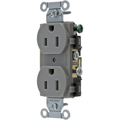 Bryant Electric - Straight Blade Receptacles Receptacle Type: Duplex Receptacle Grade: Commercial - Eagle Tool & Supply