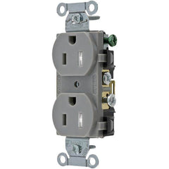 Bryant Electric - Straight Blade Receptacles Receptacle Type: Duplex Receptacle Grade: Commercial - Eagle Tool & Supply