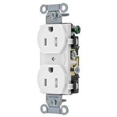 Bryant Electric - Straight Blade Receptacles Receptacle Type: Duplex Receptacle Grade: Commercial - Eagle Tool & Supply