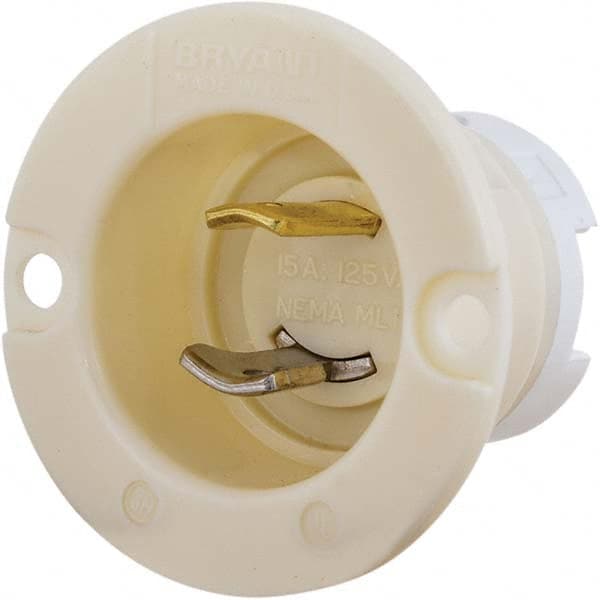 Bryant Electric - Twist Lock Plugs & Connectors Connector Type: Inlet Grade: Industrial - Eagle Tool & Supply