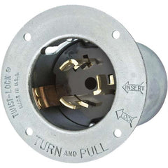 Bryant Electric - Twist Lock Plugs & Connectors Connector Type: Inlet Grade: Industrial - Eagle Tool & Supply