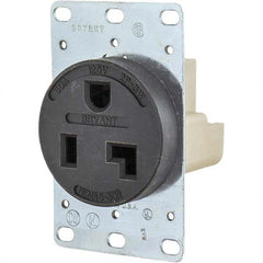 Bryant Electric - Straight Blade Receptacles Receptacle Type: Single Receptacle Grade: Industrial - Eagle Tool & Supply