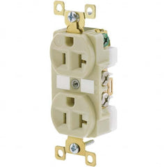 Bryant Electric - Straight Blade Receptacles Receptacle Type: Duplex Receptacle Grade: Industrial - Eagle Tool & Supply