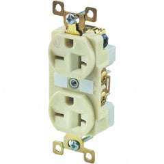 Bryant Electric - Straight Blade Receptacles Receptacle Type: Duplex Receptacle Grade: Industrial - Eagle Tool & Supply