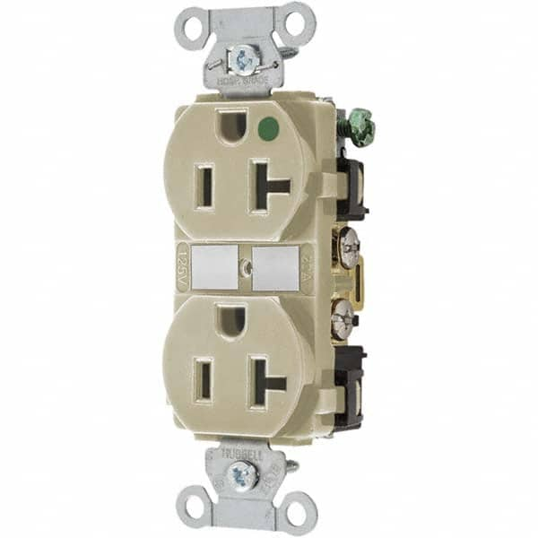 Bryant Electric - Straight Blade Receptacles Receptacle Type: Duplex Receptacle Grade: Hospital - Eagle Tool & Supply