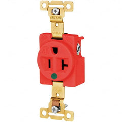 Bryant Electric - Straight Blade Receptacles Receptacle Type: Single Receptacle Grade: Hospital - Eagle Tool & Supply