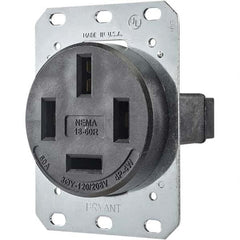 Bryant Electric - Straight Blade Receptacles Receptacle Type: Single Receptacle Grade: Industrial - Eagle Tool & Supply