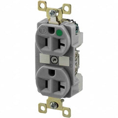 Bryant Electric - Straight Blade Receptacles Receptacle Type: Duplex Receptacle Grade: Hospital - Eagle Tool & Supply