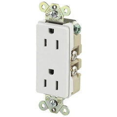 Bryant Electric - Straight Blade Receptacles Receptacle Type: Duplex Receptacle Grade: Industrial - Eagle Tool & Supply