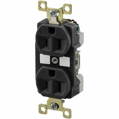 Bryant Electric - Straight Blade Receptacles Receptacle Type: Duplex Receptacle Grade: Industrial - Eagle Tool & Supply