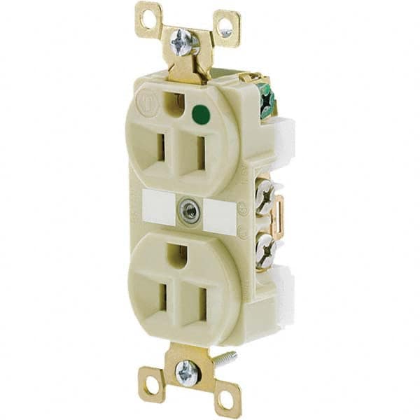 Bryant Electric - Straight Blade Receptacles Receptacle Type: Duplex Receptacle Grade: Hospital - Eagle Tool & Supply