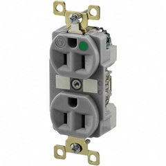 Bryant Electric - Straight Blade Receptacles Receptacle Type: Duplex Receptacle Grade: Hospital - Eagle Tool & Supply