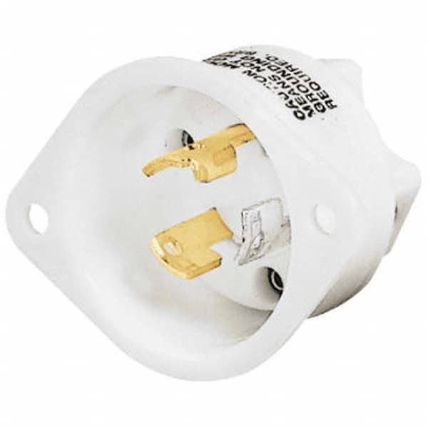 Bryant Electric - Twist Lock Plugs & Connectors Connector Type: Inlet Grade: Industrial - Eagle Tool & Supply