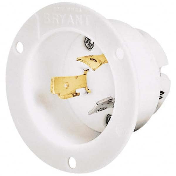 Bryant Electric - Twist Lock Plugs & Connectors Connector Type: Inlet Grade: Industrial - Eagle Tool & Supply