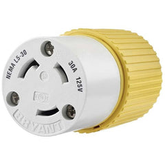 Bryant Electric - Twist Lock Plugs & Connectors Connector Type: Connector Grade: Industrial - Eagle Tool & Supply