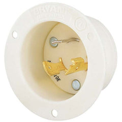 Bryant Electric - Twist Lock Plugs & Connectors Connector Type: Inlet Grade: Industrial - Eagle Tool & Supply